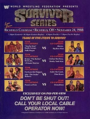 WWE Survivor Series 1988