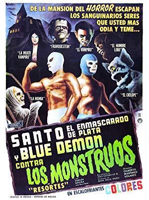 Santo And Blue Demon Against The Monsters